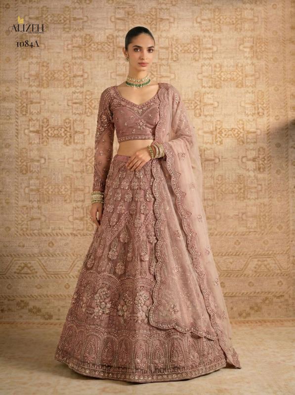 Alizeh 1084 catalog Butterfly Net Lehenga Choli