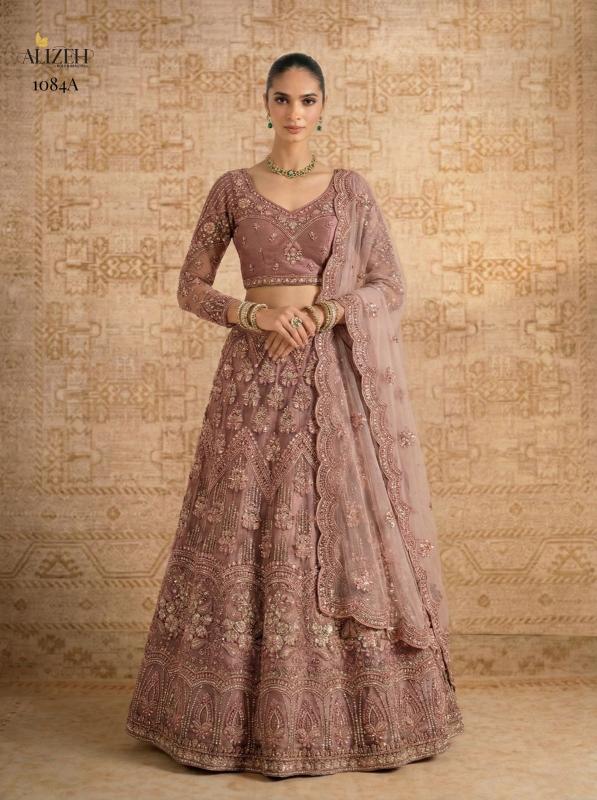 Alizeh 1084 catalog Butterfly Net Lehenga Choli