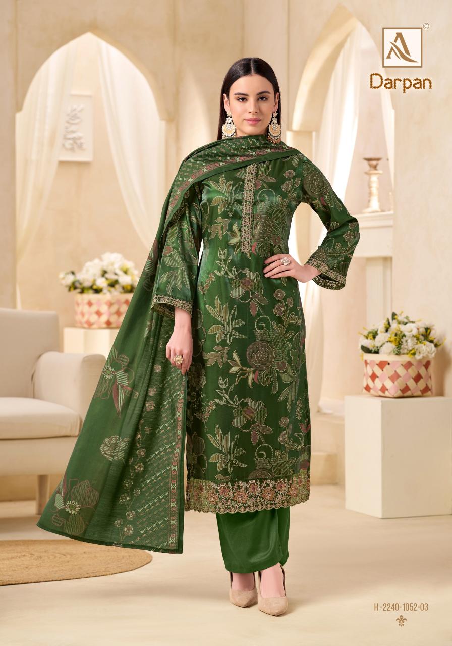 Alok Darpan catalog wholesale dress material market surat