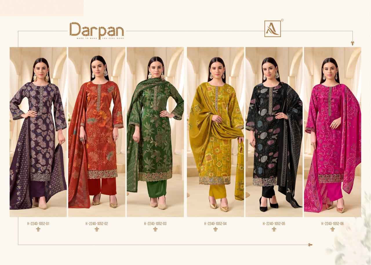Alok Darpan catalog wholesale dress material market surat