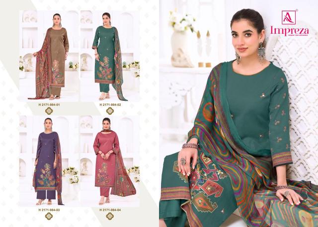 Alok Impreza catalog unstitched salwar dress materials in surat