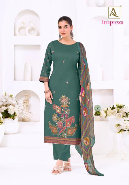 Alok Impreza catalog unstitched salwar dress materials in surat