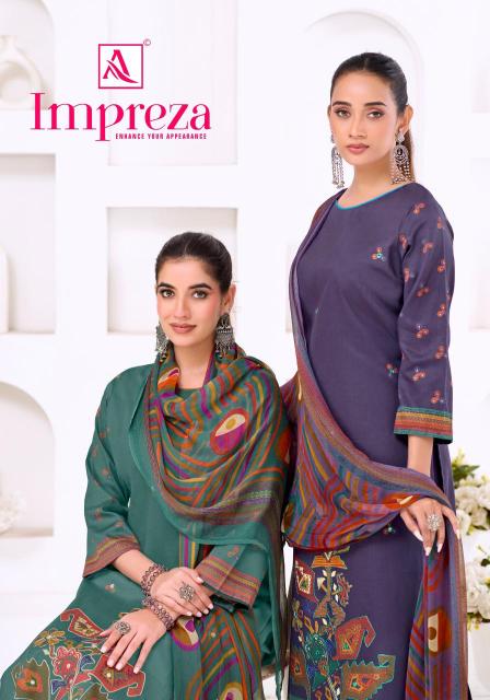 Alok Impreza catalog unstitched salwar dress materials in surat