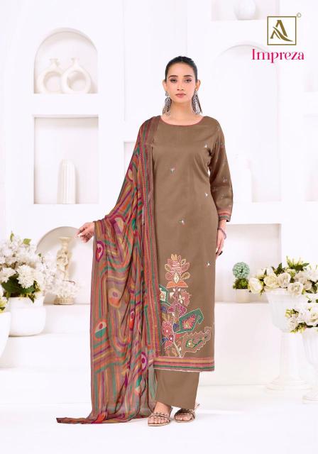 Alok Impreza catalog unstitched salwar dress materials in surat