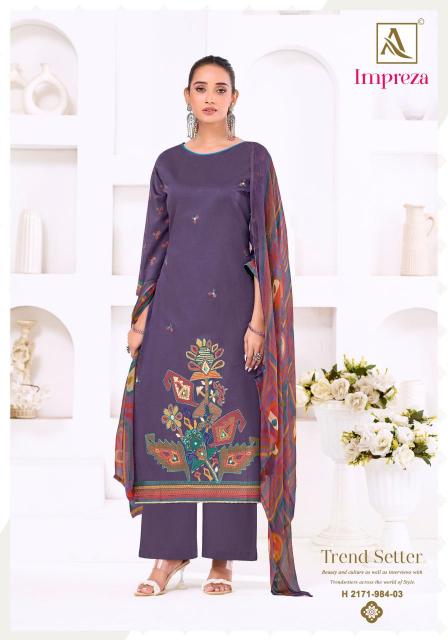 Alok Impreza catalog unstitched salwar dress materials in surat