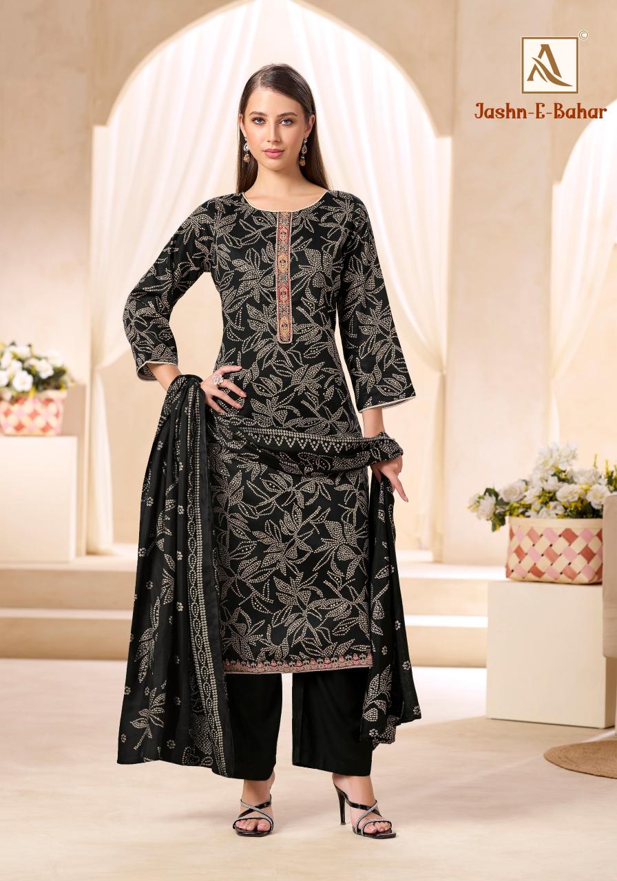 Alok Jashan E Bahar catalog surat mumbai dress materials for sales whappa number