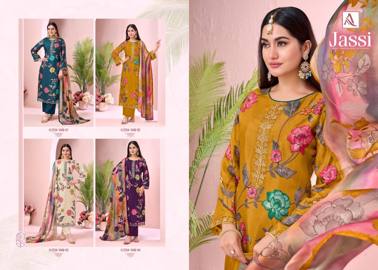 Alok Jassi catalog dress material shop in surat