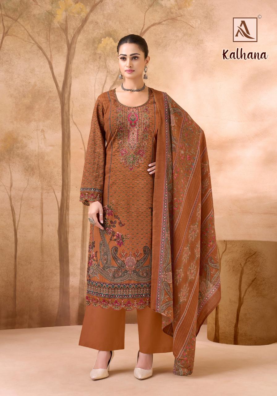 Alok Kalhana catalog surat mumbai dress materials for sales whappa nuber