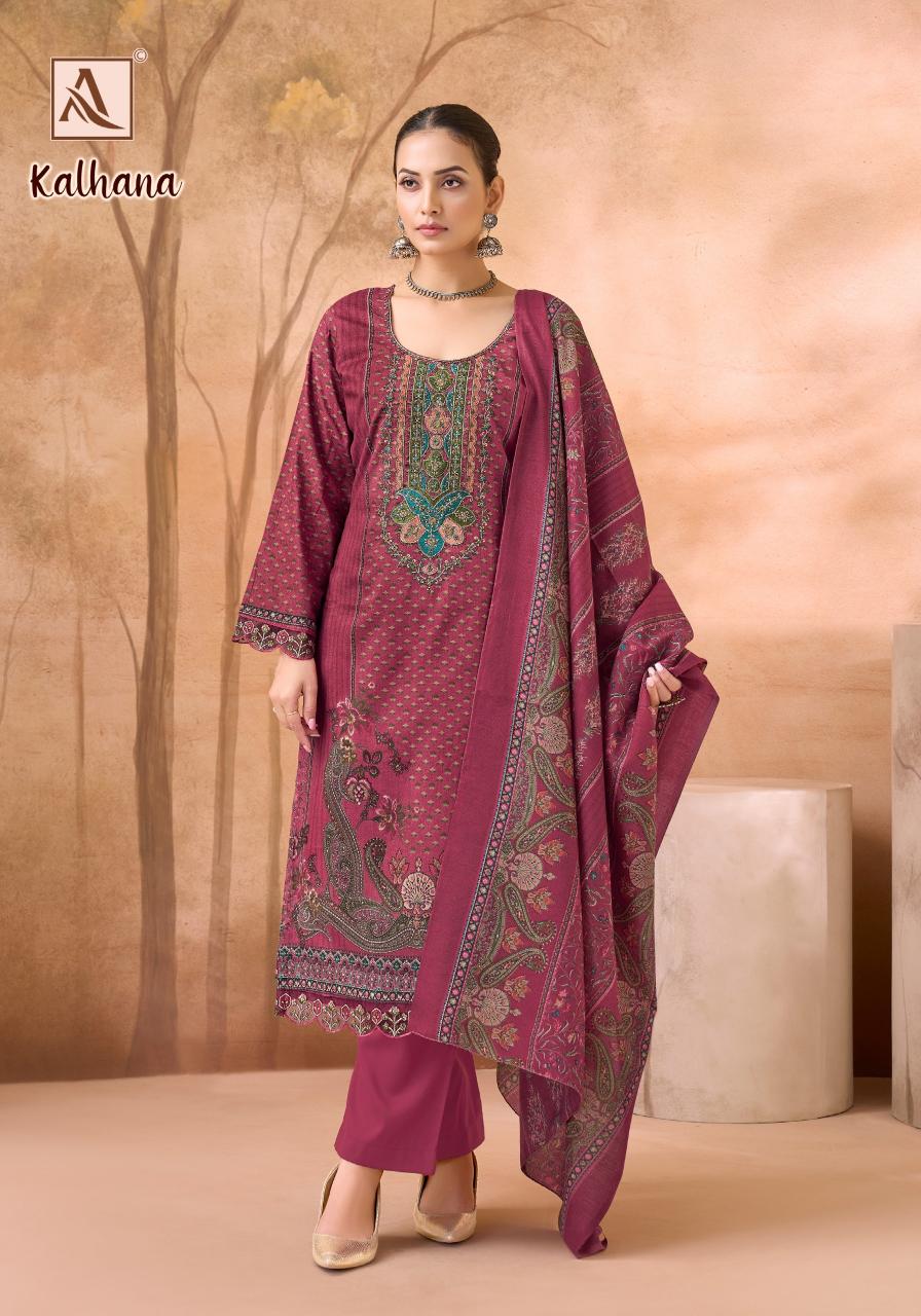 Alok Kalhana catalog surat mumbai dress materials for sales whappa nuber