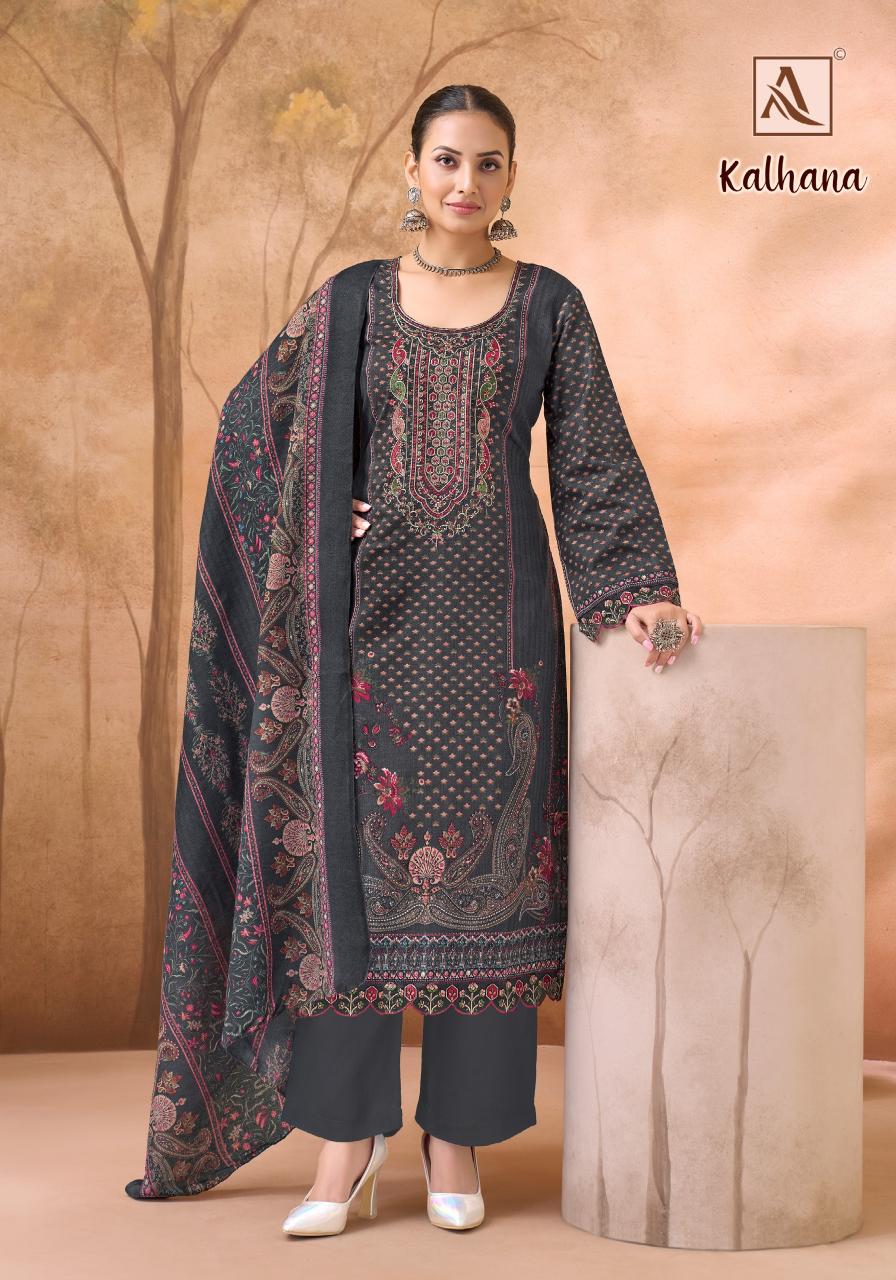 Alok Kalhana catalog surat mumbai dress materials for sales whappa nuber