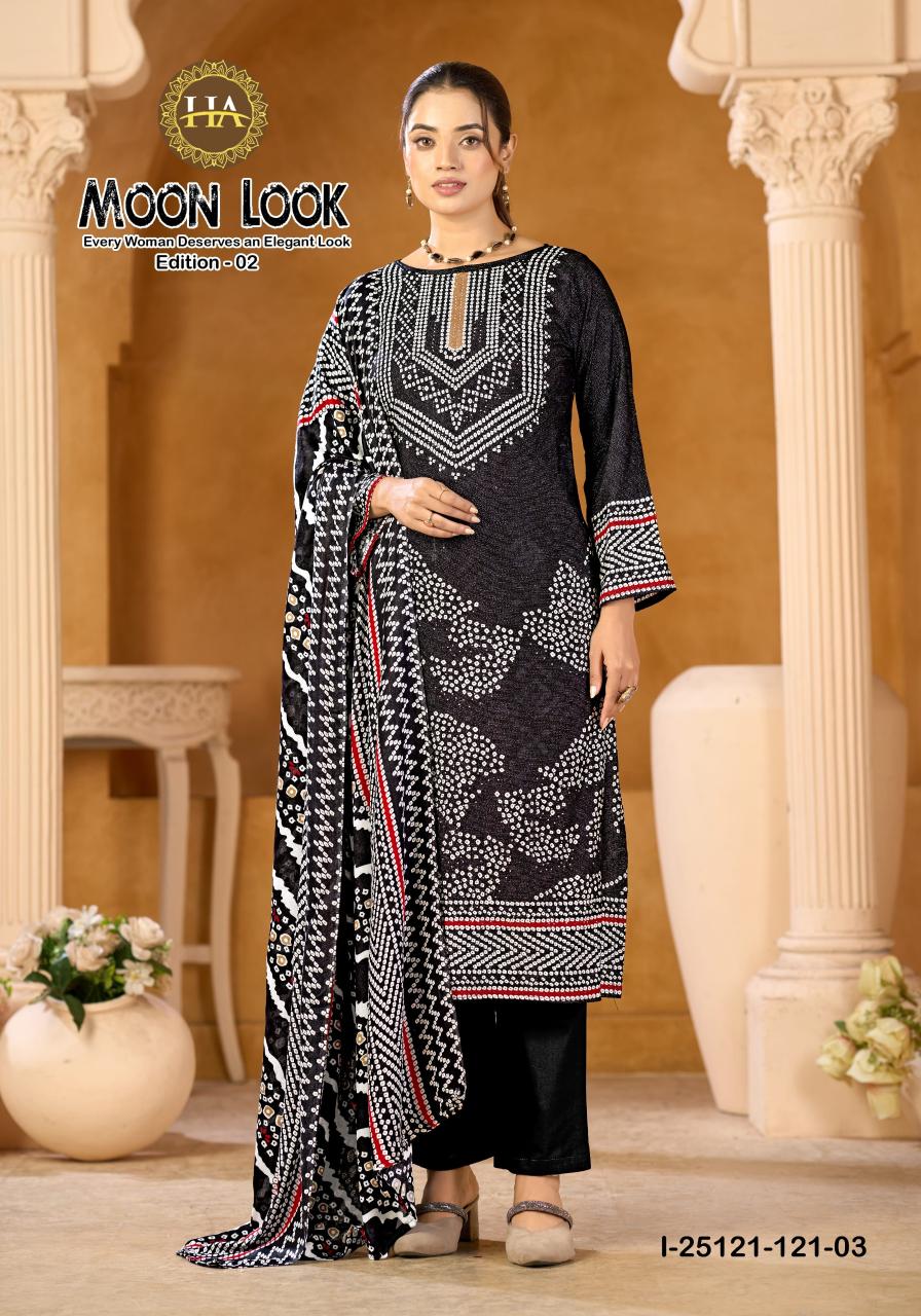 Alok Moon Look vol 2 catalog surat wholesale market dress materials