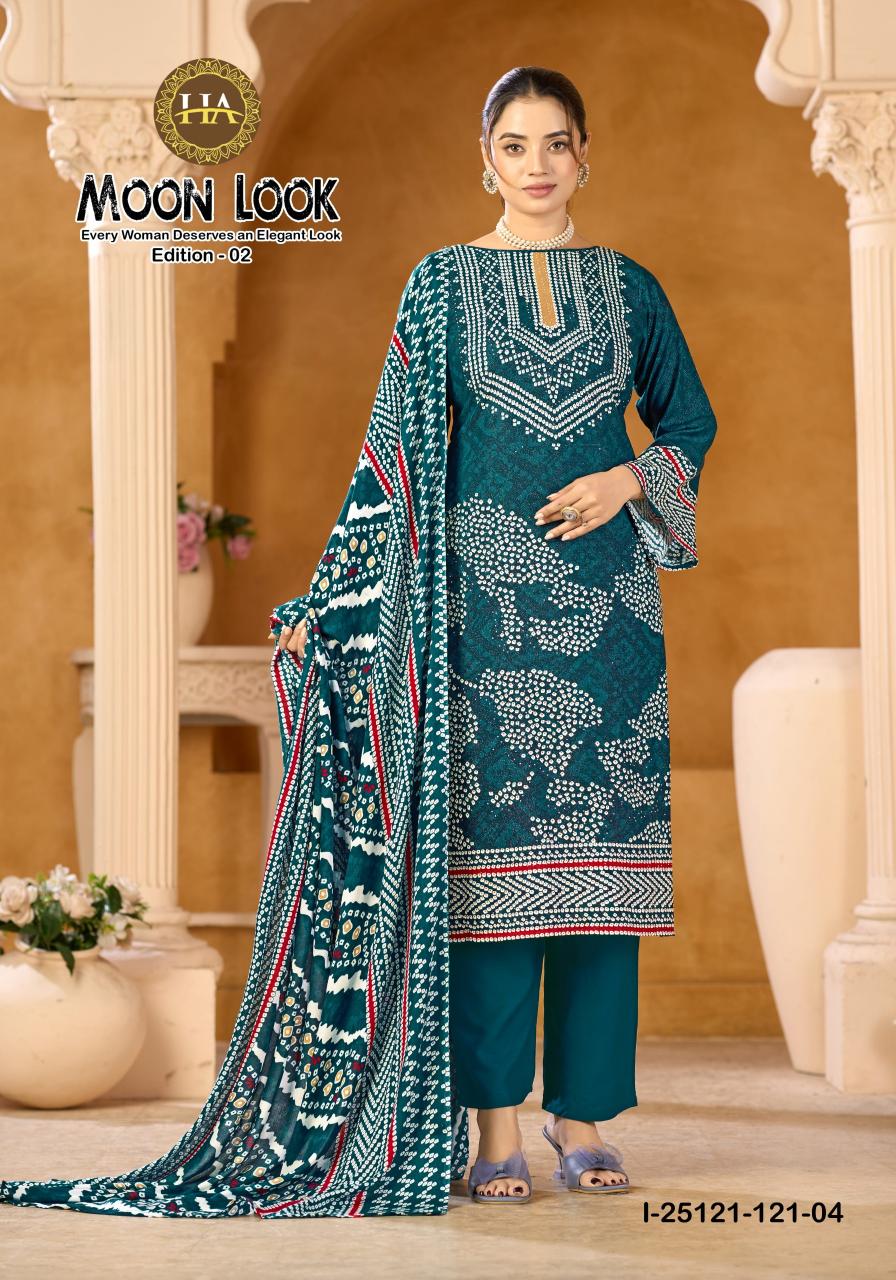 Alok Moon Look vol 2 catalog surat wholesale market dress materials