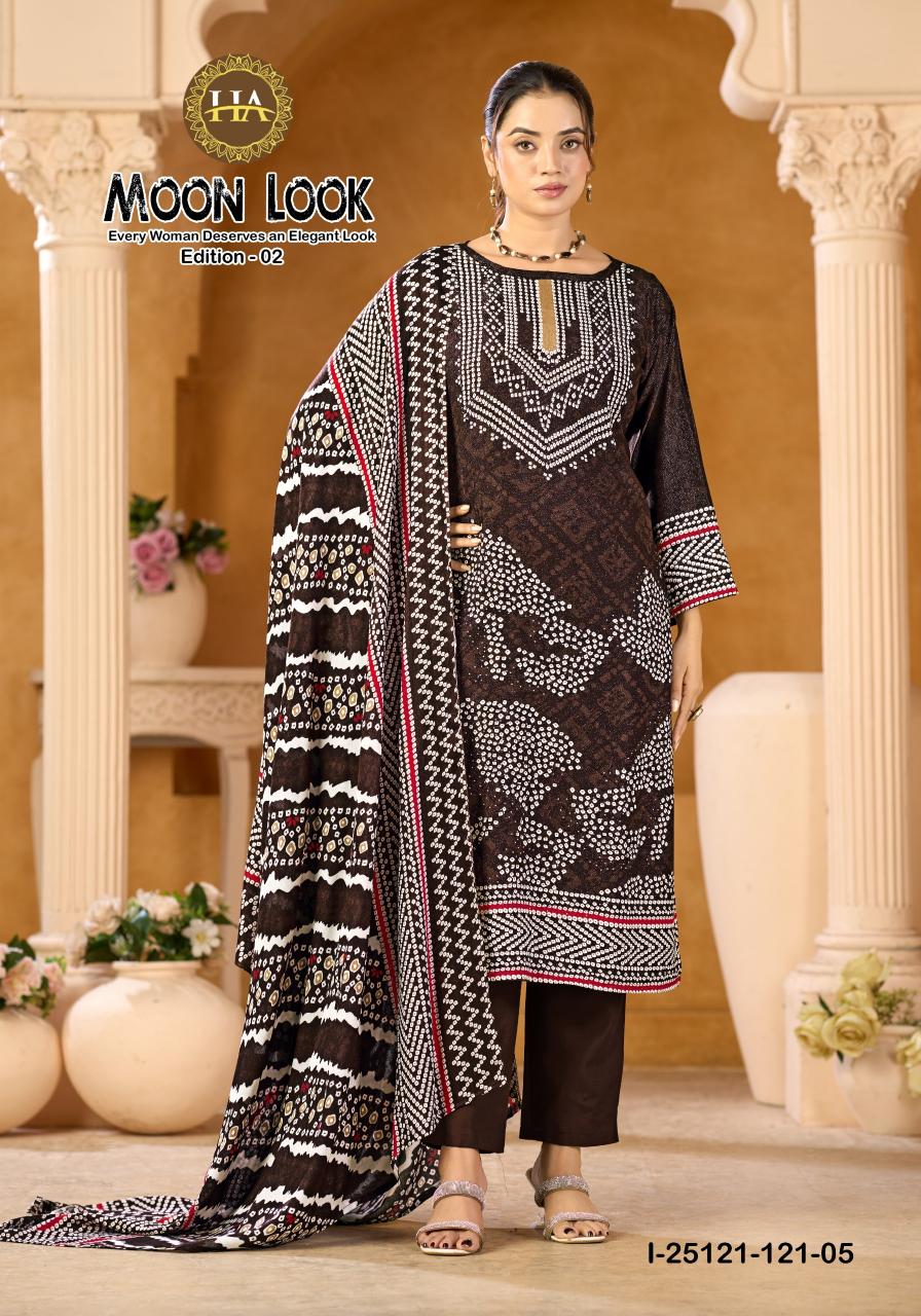 Alok Moon Look vol 2 catalog surat wholesale market dress materials