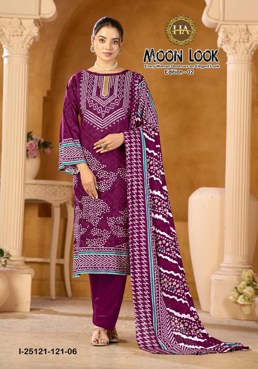 Alok Moon Look vol 2 catalog surat wholesale market dress materials