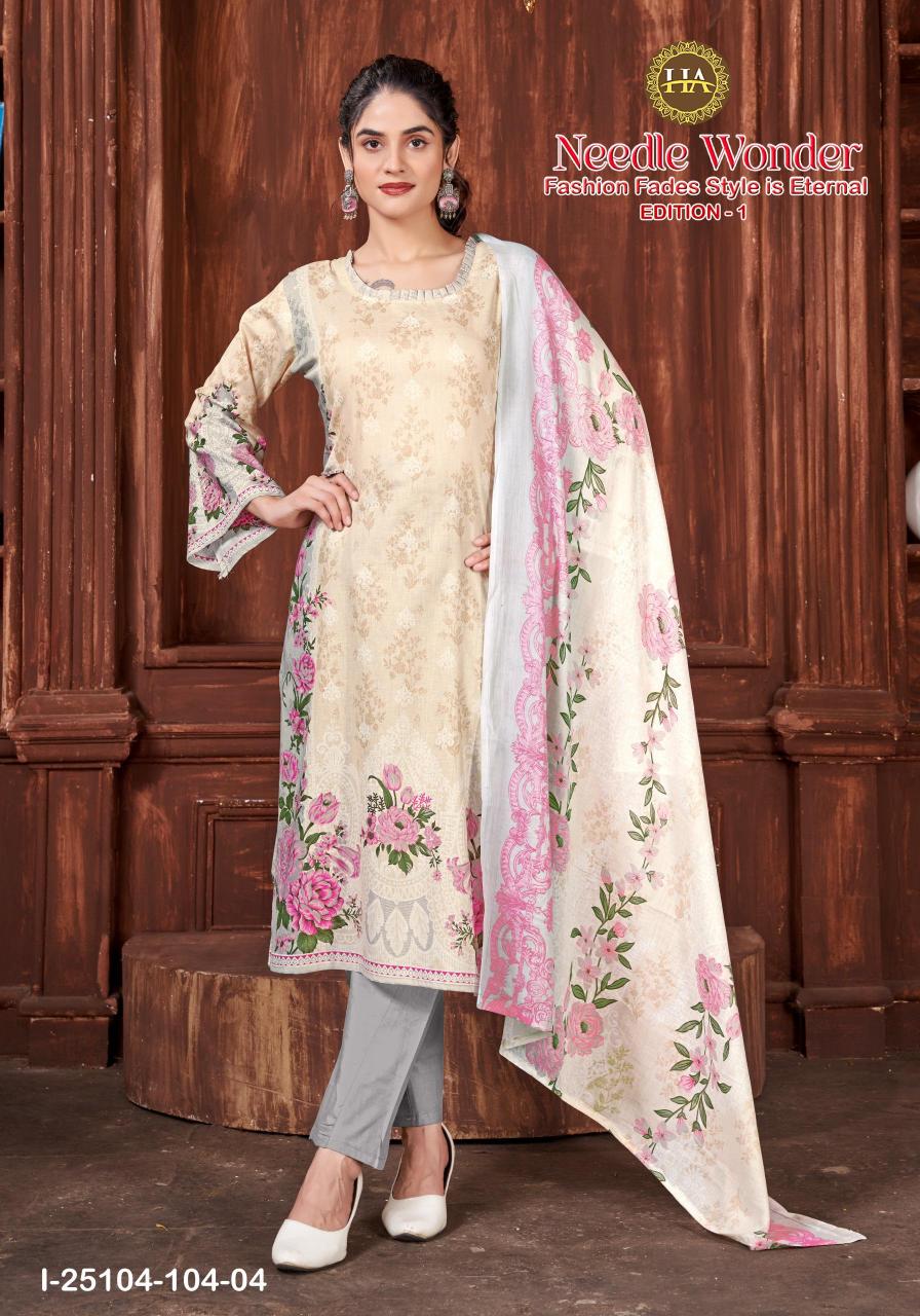 Alok Needle Wonder catalog dress suit material surat  