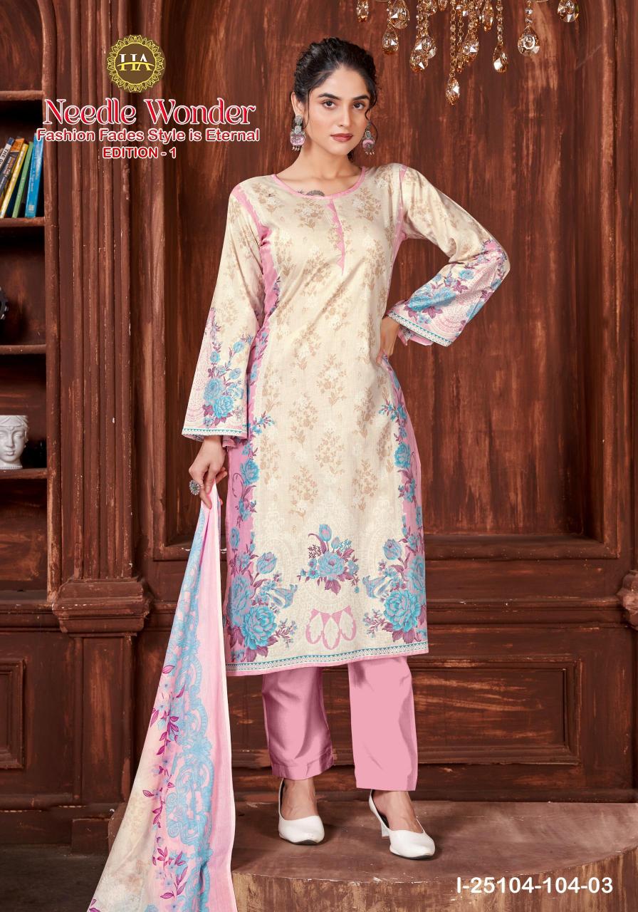 Alok Needle Wonder catalog dress suit material surat  