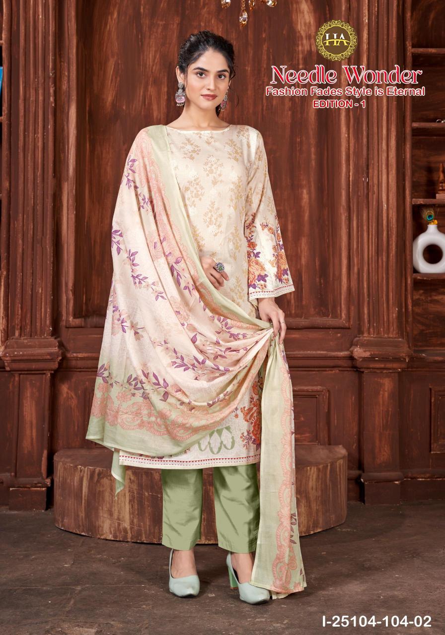 Alok Needle Wonder catalog dress suit material surat  