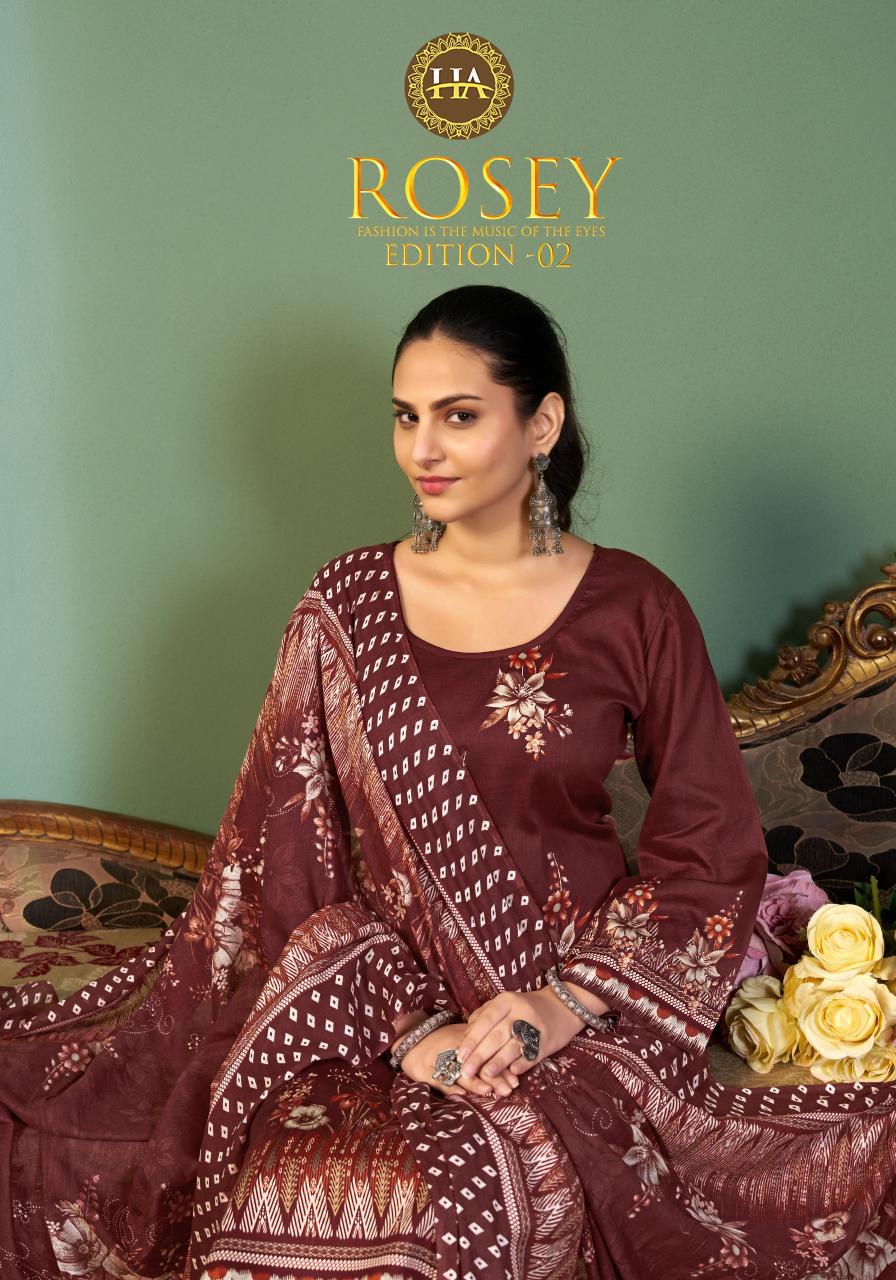 Alok Rosey vol 2 catalog wholesale ladies dress material in surat
