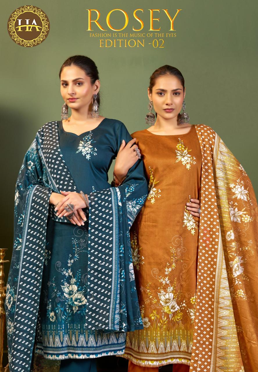 Alok Rosey vol 2 catalog wholesale ladies dress material in surat