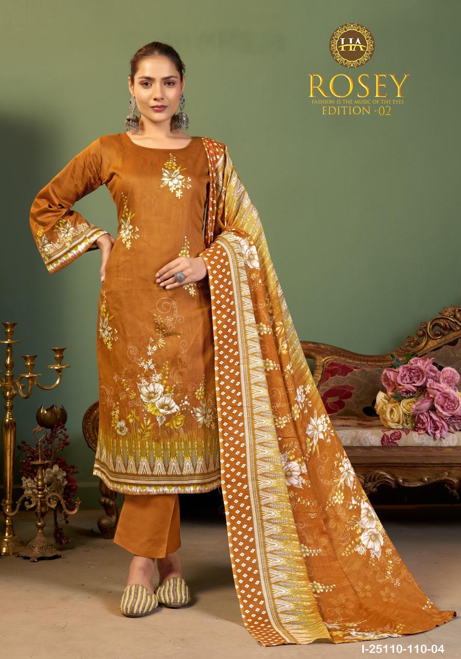 Alok Rosey vol 2 catalog wholesale ladies dress material in surat