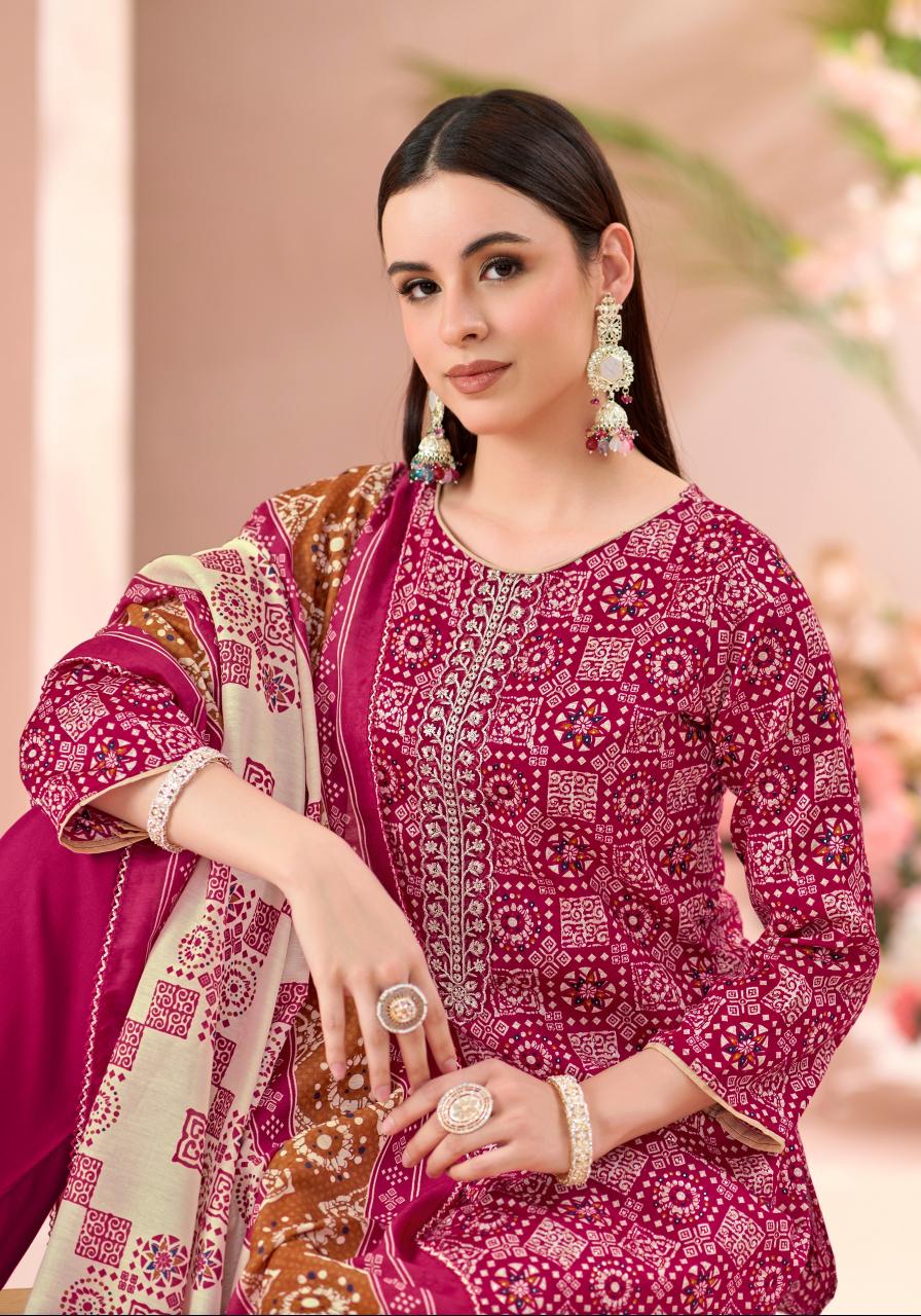 Alok Sweety catalog wholesale dress materials from surat mills