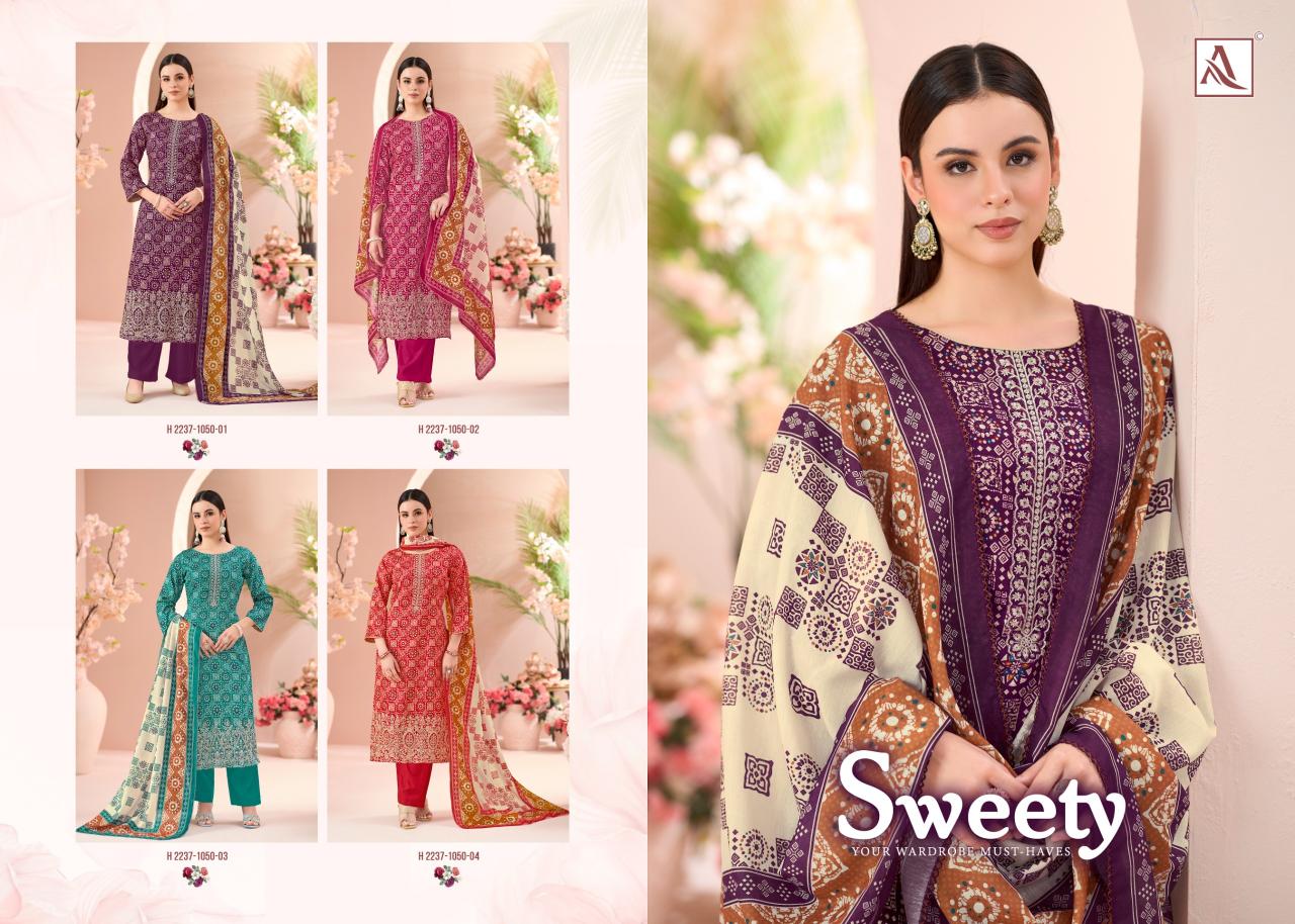 Alok Sweety catalog wholesale dress materials from surat mills