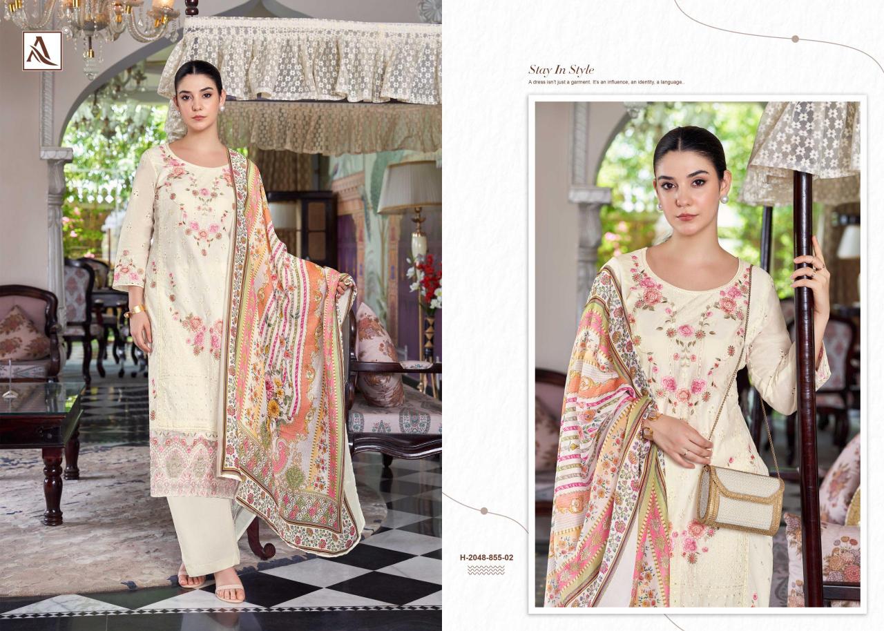 Alok The Libas Catalog online wholesale dress material surat