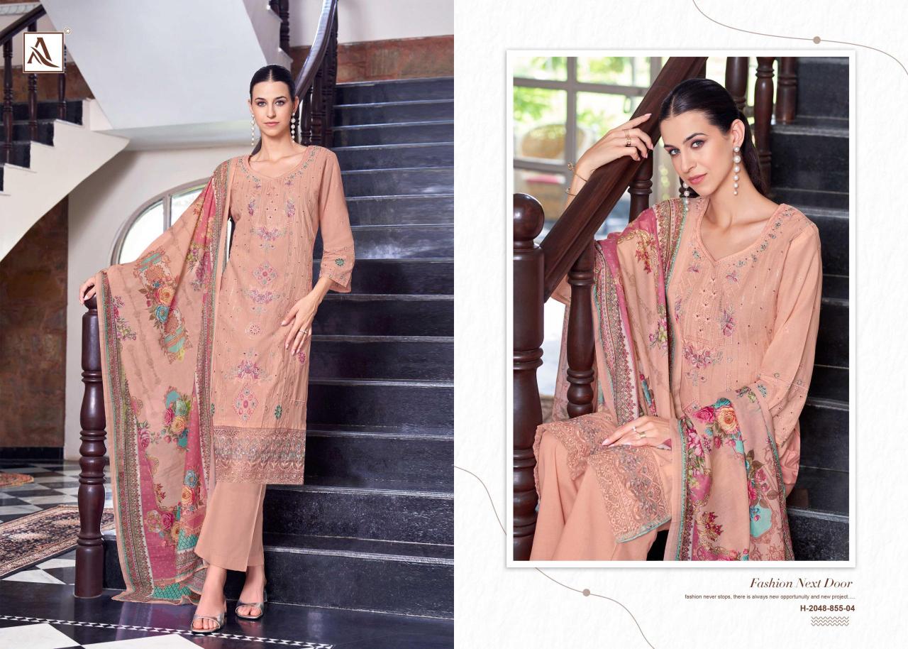 Alok The Libas Catalog online wholesale dress material surat