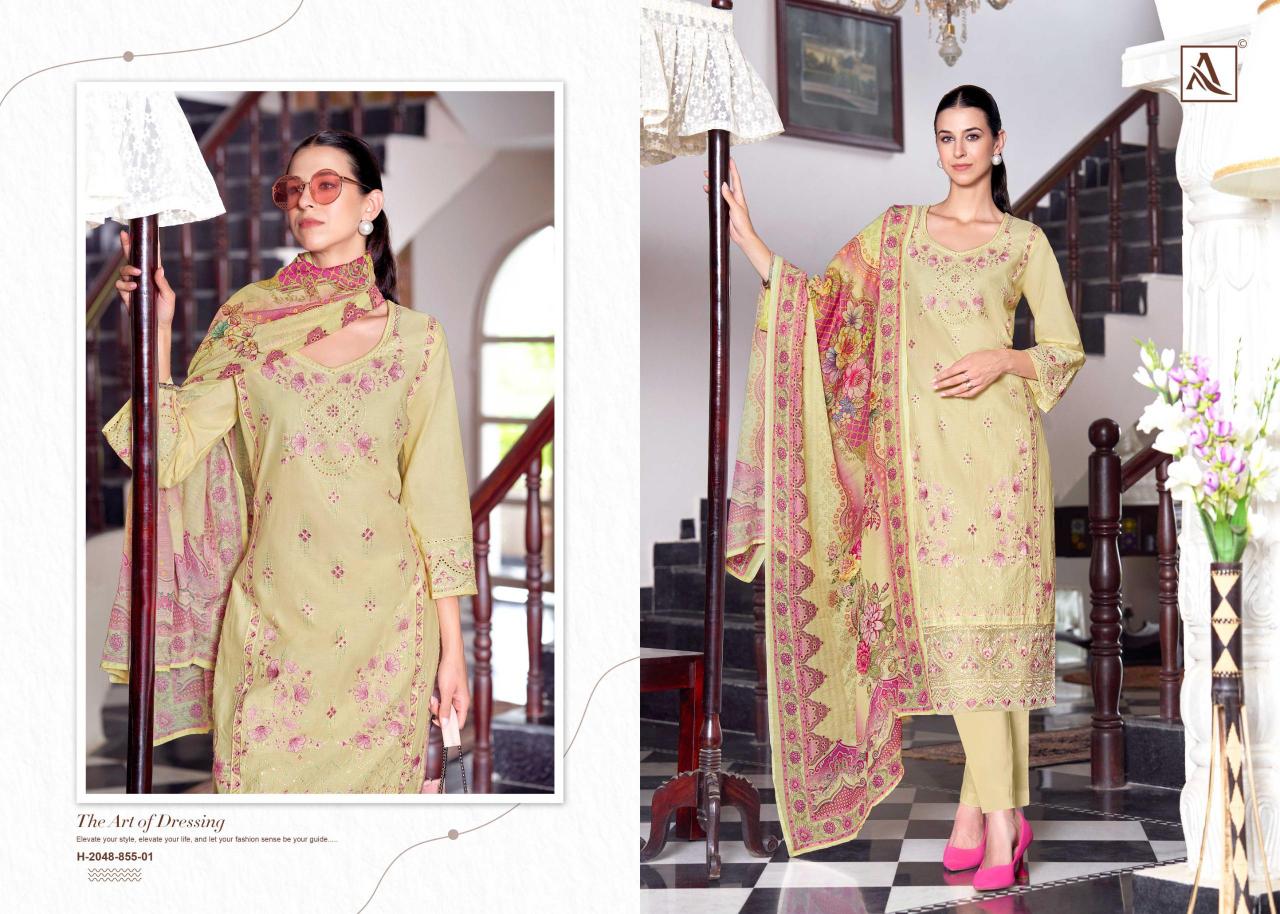 Alok The Libas Catalog online wholesale dress material surat