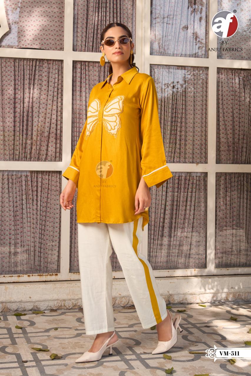Anju Fabrics 512 catalog co ords sets online india