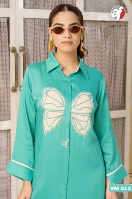 Anju Fabrics 512 catalog co ords sets online india