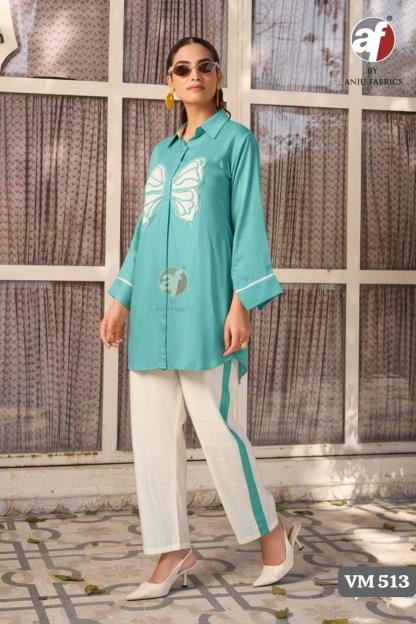 Anju Fabrics 512 catalog co ords sets online india