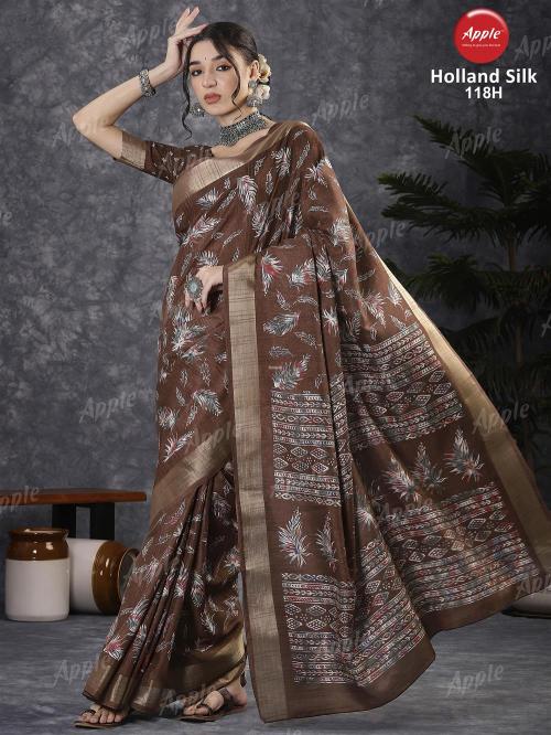 Apple Holland Silk 118 catalog wholesale sarees catalog