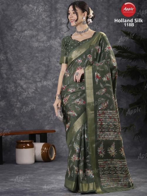 Apple Holland Silk 118 catalog wholesale sarees catalog
