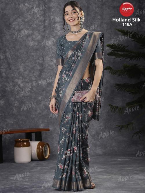 Apple Holland Silk 118 catalog wholesale sarees catalog