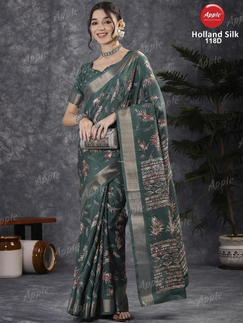 Apple Holland Silk 118 catalog wholesale sarees catalog