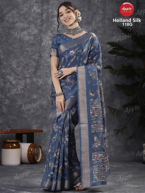 Apple Holland Silk 118 catalog wholesale sarees catalog