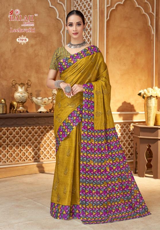 Balaji Leelavathi Vol-17 – Cotton Sarees - Wholesale Catalog