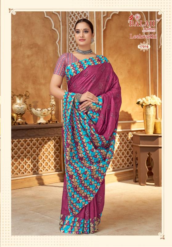 Balaji Leelavathi Vol-17 – Cotton Sarees - Wholesale Catalog