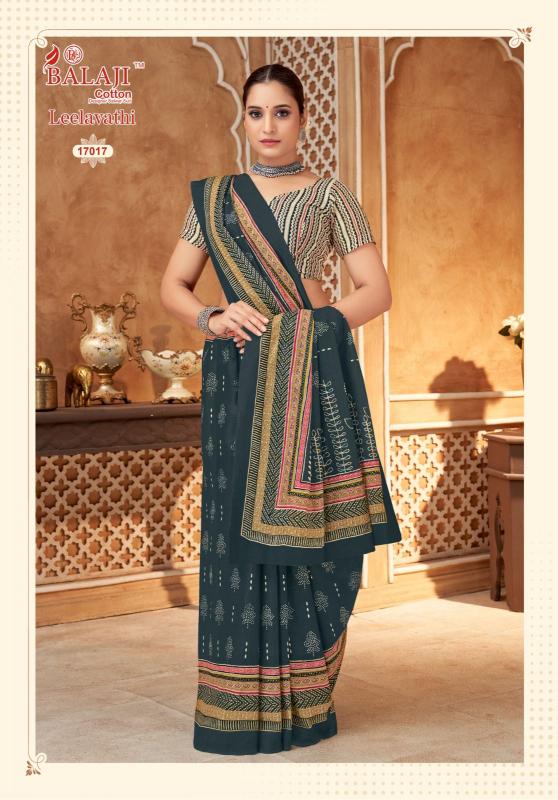 Balaji Leelavathi Vol-17 – Cotton Sarees - Wholesale Catalog