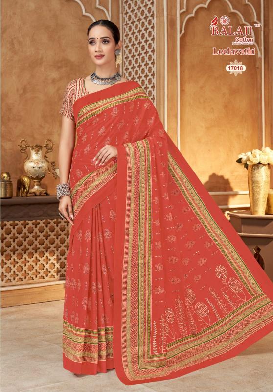 Balaji Leelavathi Vol-17 – Cotton Sarees - Wholesale Catalog