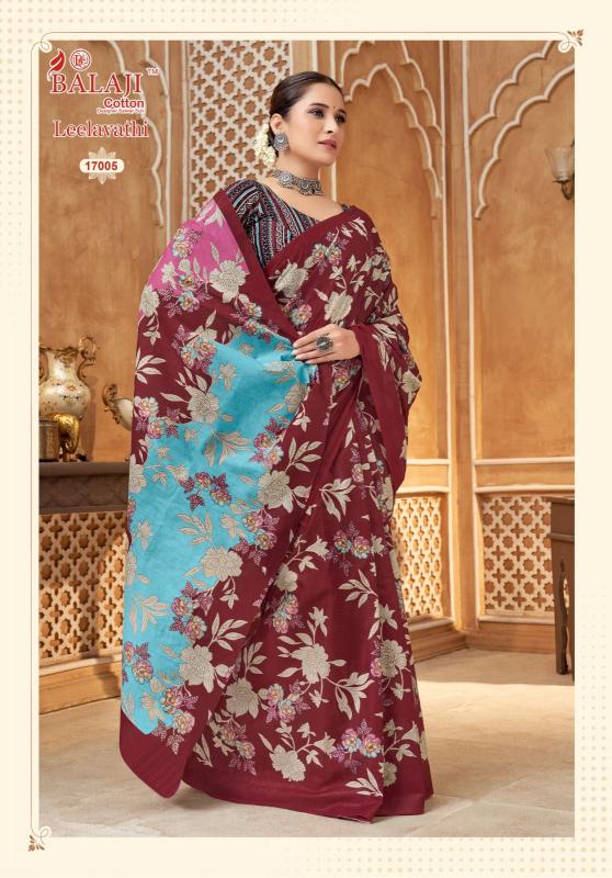 Balaji Leelavathi Vol-17 – Cotton Sarees - Wholesale Catalog