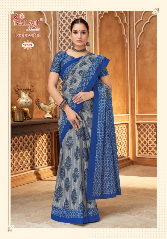 Balaji Leelavathi Vol-17 – Cotton Sarees - Wholesale Catalog