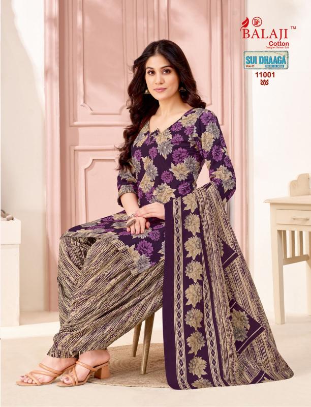 Balaji Sui Dhaga Vol-11 – Dress Material - Wholesale Catalog