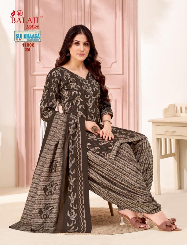 Balaji Sui Dhaga Vol-11 – Dress Material - Wholesale Catalog