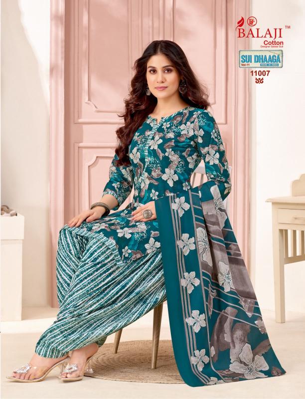Balaji Sui Dhaga Vol-11 – Dress Material - Wholesale Catalog