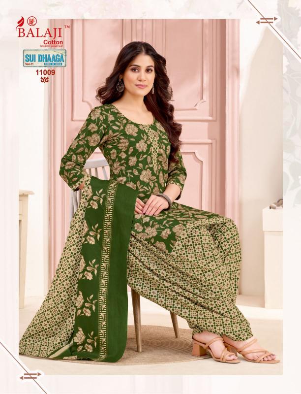 Balaji Sui Dhaga Vol-11 – Dress Material - Wholesale Catalog
