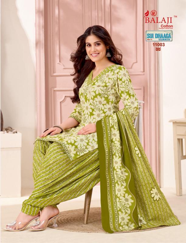 Balaji Sui Dhaga Vol-11 – Dress Material - Wholesale Catalog
