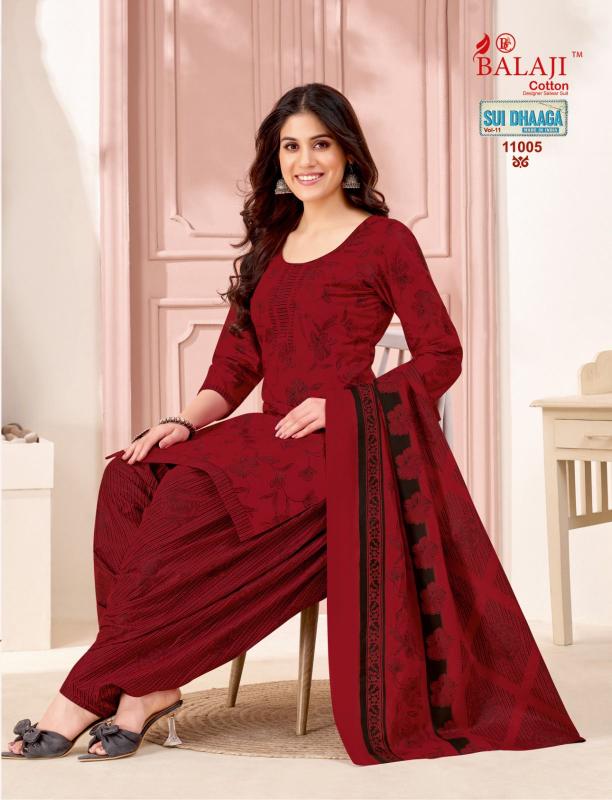 Balaji Sui Dhaga Vol-11 – Dress Material - Wholesale Catalog