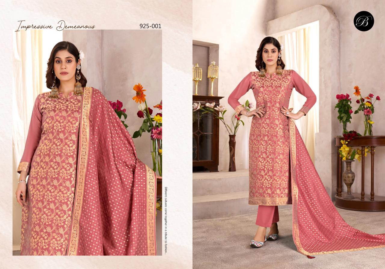 Belliza Eshani catalog synthetic dress material in surat manufacturer